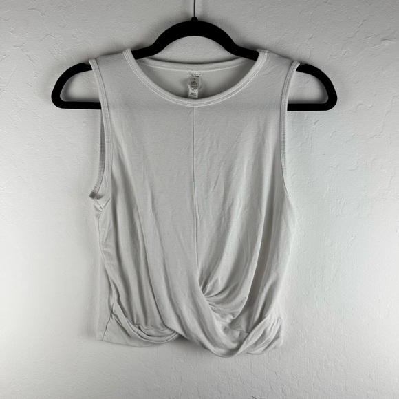 ALO Yoga Cover Tank Size Small $58 White - Picture 5 of 11
